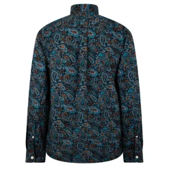 Men's Wonderwall Paisley Long-Sleeve Patterned Shirt
