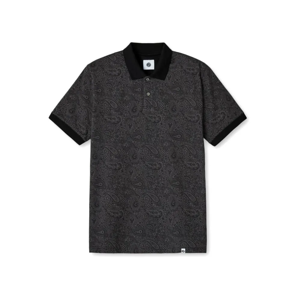 Men's Wonderwall Paisley Short-Sleeve Polo Shirt