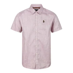 Men's Yoko Short-Sleeve Plain Shirt
