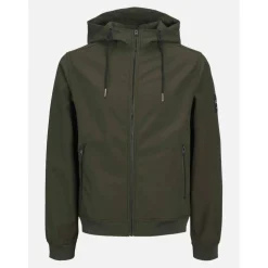 Men's Zipped Hooded Softshell Jacket