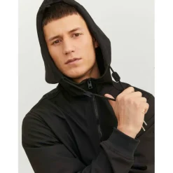 Men's Zipped Hooded Softshell Jacket