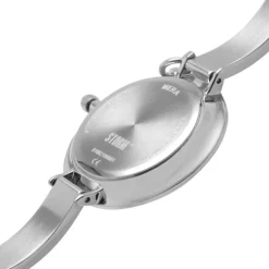 Mera Silver Impatiens Pink Stainless Steel Watch