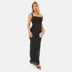 Mesh Maxi Dress