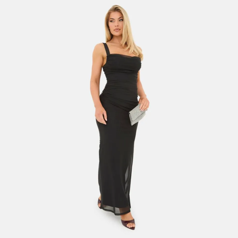 Mesh Maxi Dress