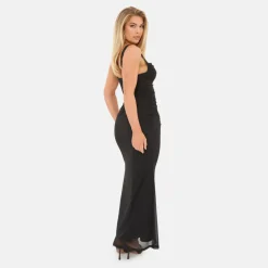Mesh Maxi Dress
