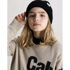 Monogram Rib Beanie