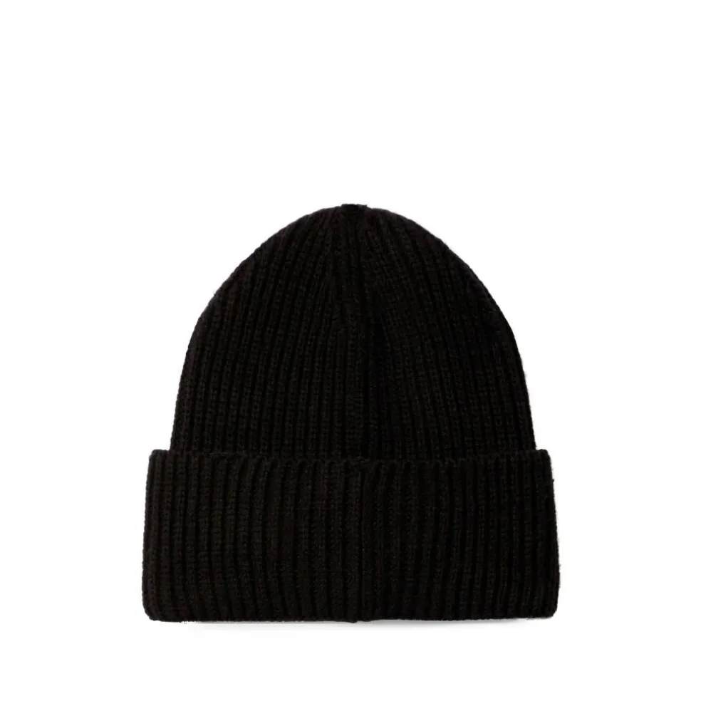 Monogram Rib Beanie