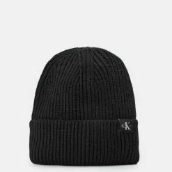 Monogram Rib Beanie