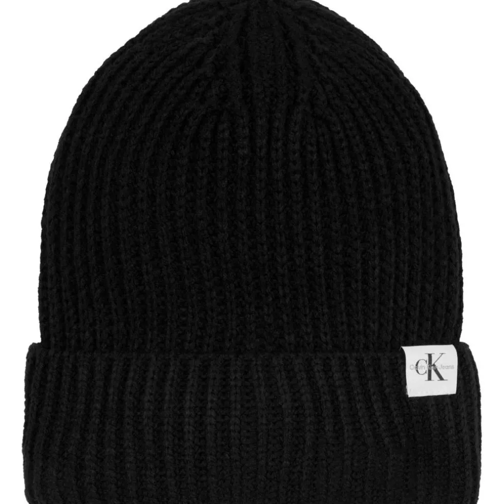 Monogram Rib Beanie