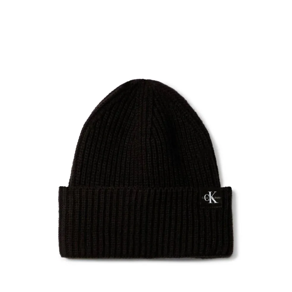Monogram Rib Beanie