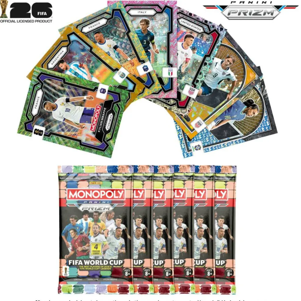 Monopoly Panini Prizm: FIFA World Cup Trading Cards Booster Box