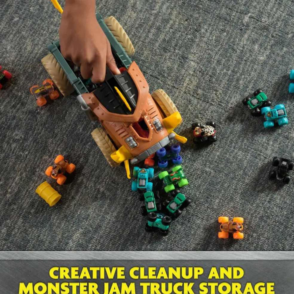Monster Jam Minis Megalodon Mad Hog Chomper Truck Set