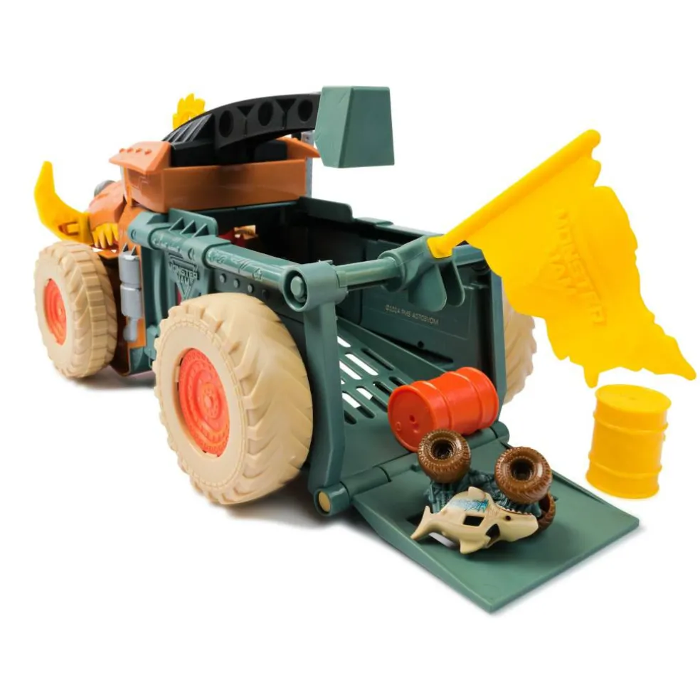 Monster Jam Minis Megalodon Mad Hog Chomper Truck Set