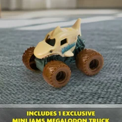 Monster Jam Minis Megalodon Mad Hog Chomper Truck Set