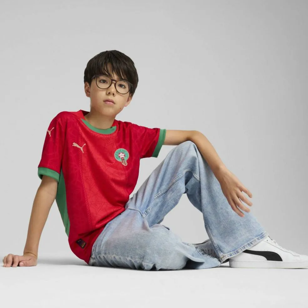 Morocco Home Shirt 2025 Juniors