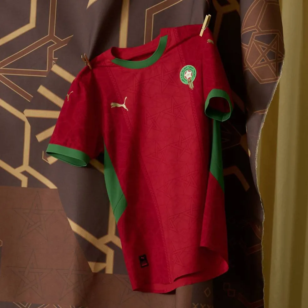 Morocco Home Shirt 2025 Juniors