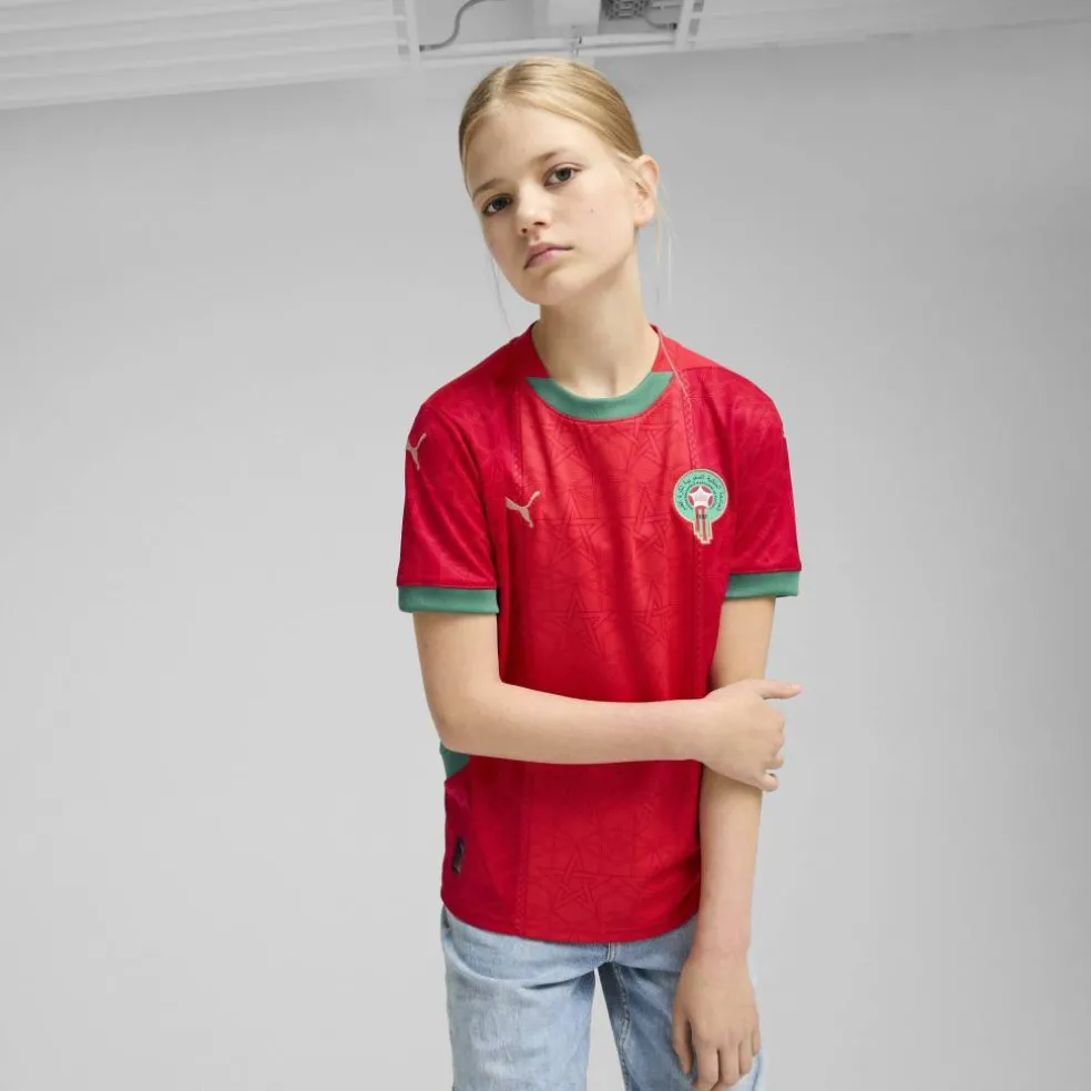 Morocco Home Shirt 2025 Juniors