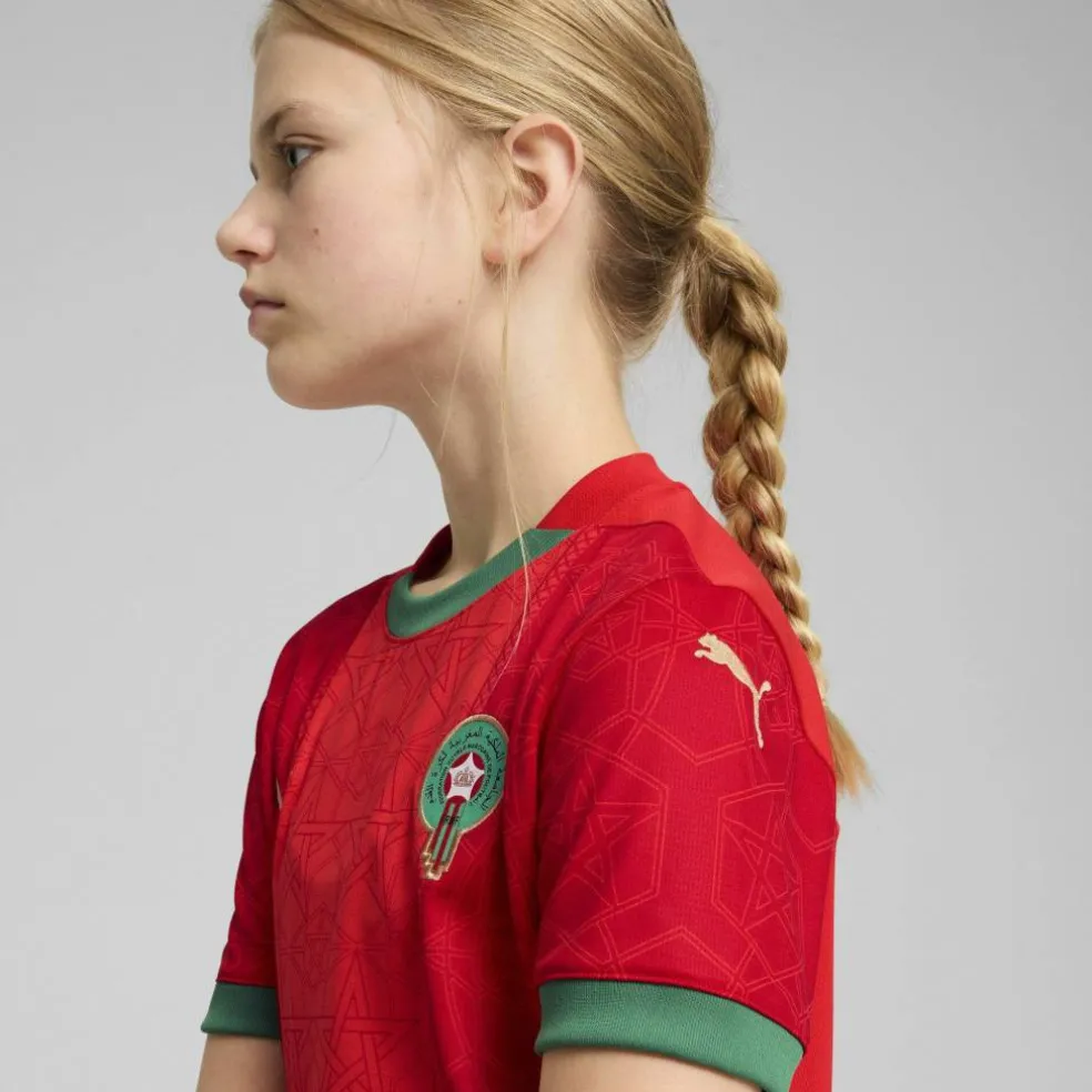 Morocco Home Shirt 2025 Juniors