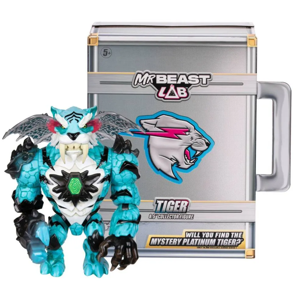 Mr Beast Lab Tiger Collector Figure