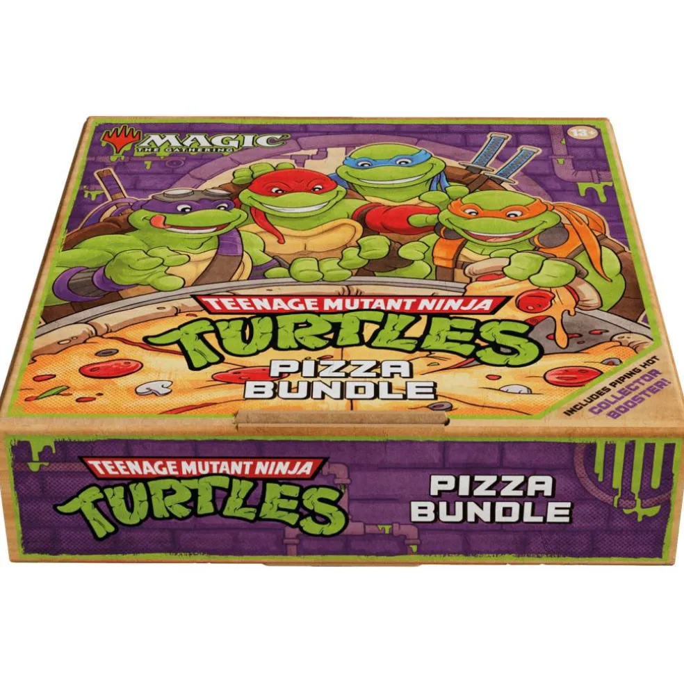 MTG Magic: The Gathering (MTG): Teenage Mutant Ninja Turtles Pizza Bundle