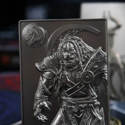 MTG Silver Plated Ajani Goldmane Metal Collectible