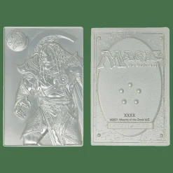 MTG Silver Plated Ajani Goldmane Metal Collectible