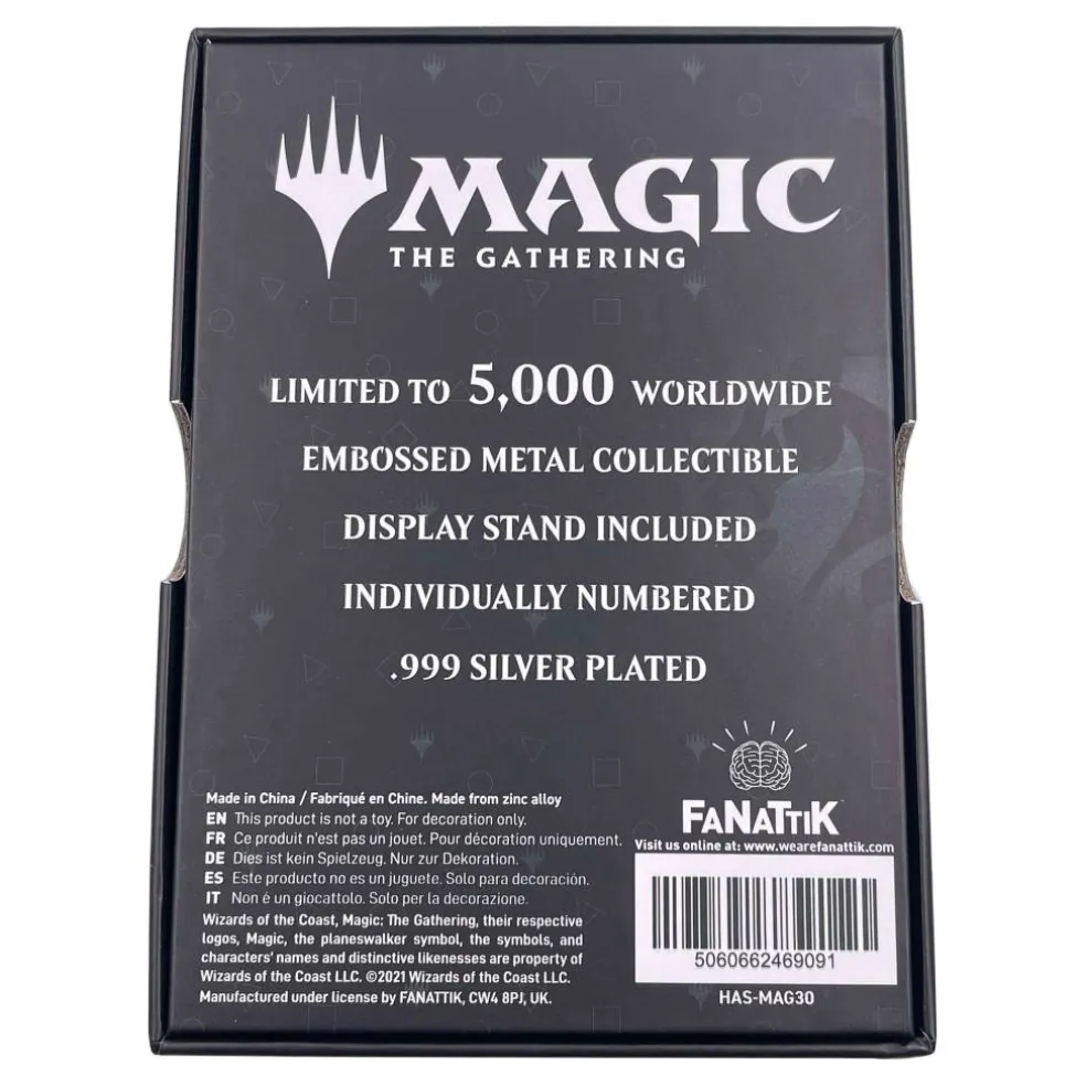 MTG Silver Plated Ajani Goldmane Metal Collectible