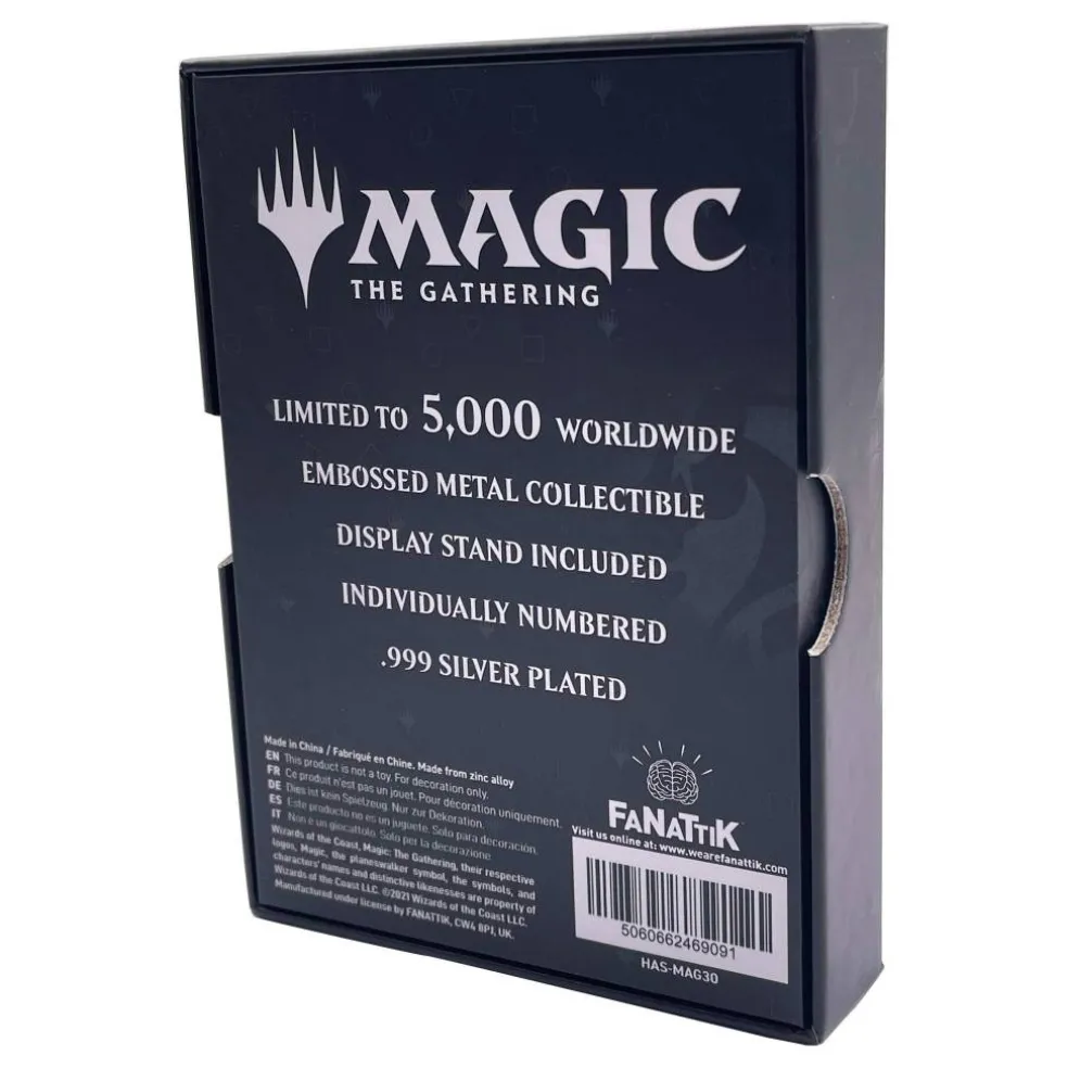 MTG Silver Plated Ajani Goldmane Metal Collectible