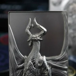 MTG Silver Plated Nicol Bolas Metal Collectible