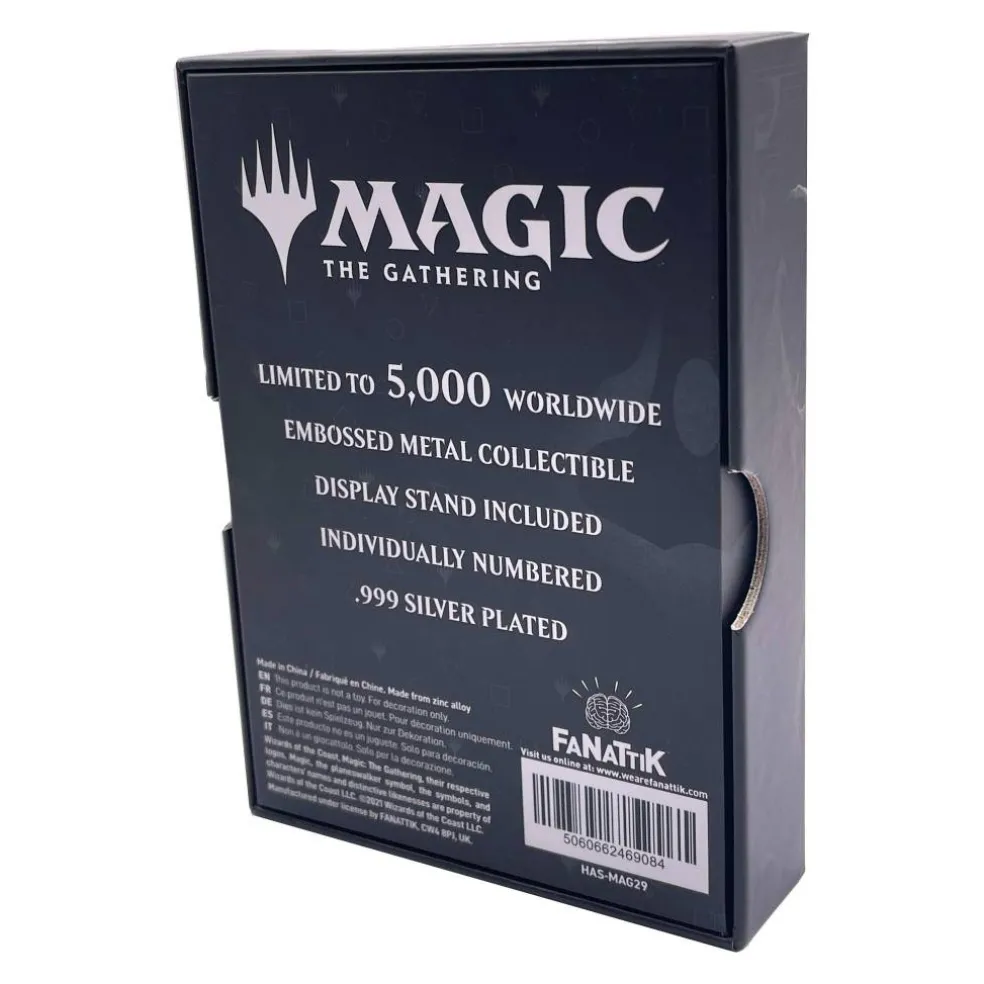 MTG Silver Plated Nicol Bolas Metal Collectible