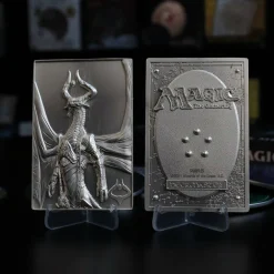 MTG Silver Plated Nicol Bolas Metal Collectible