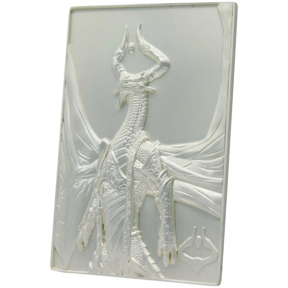 MTG Silver Plated Nicol Bolas Metal Collectible