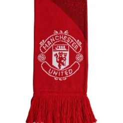Mufc Scarf Football Scarve Unisex Adults