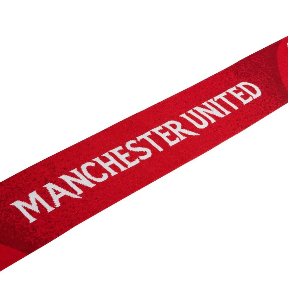 Mufc Scarf Football Scarve Unisex Adults
