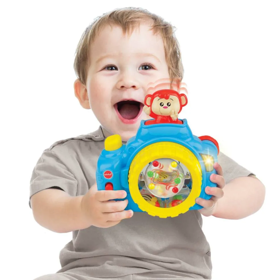 My First Baby Selfie Phone & Pop Up Monkey Camera Twin Pack