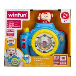 My First Baby Selfie Phone & Pop Up Monkey Camera Twin Pack