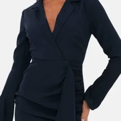 Navy Blazer Dress