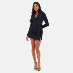 Navy Blazer Dress