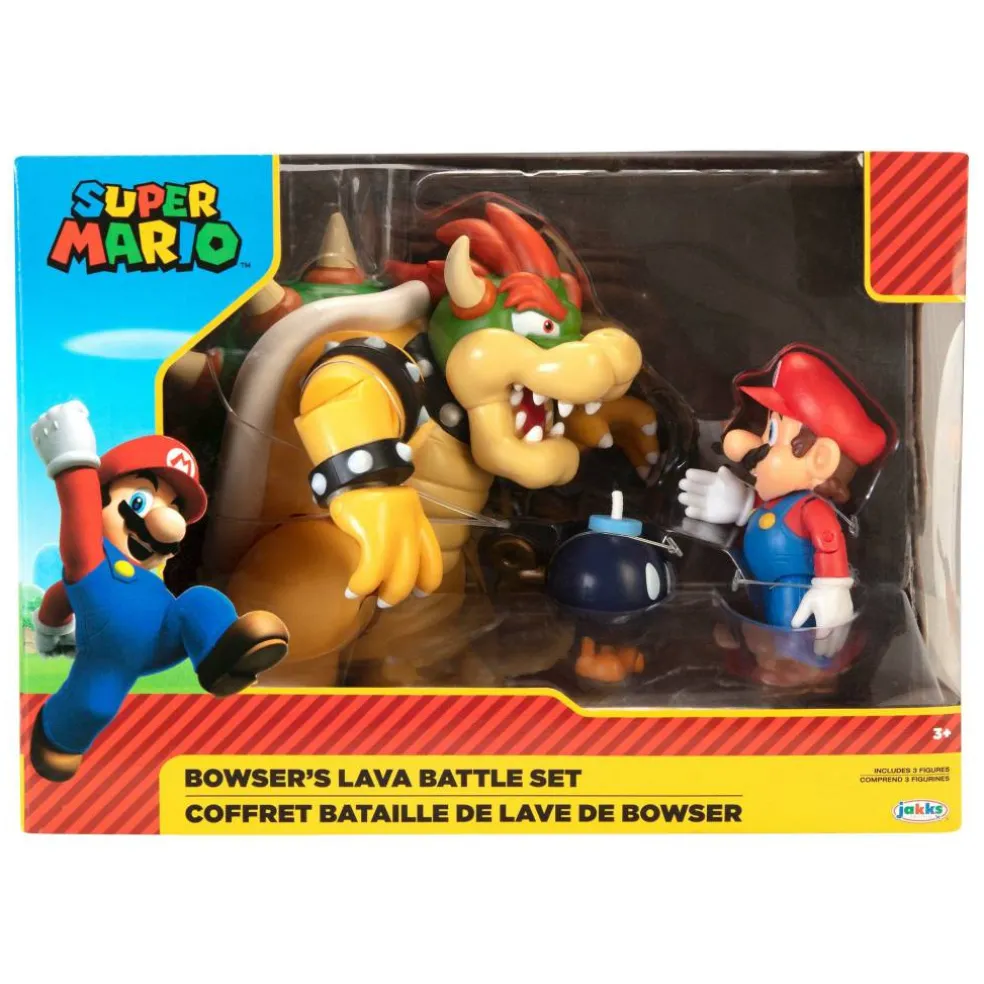 Nintendo Mario vs. Bowser Diorama Set (Wave 1)
