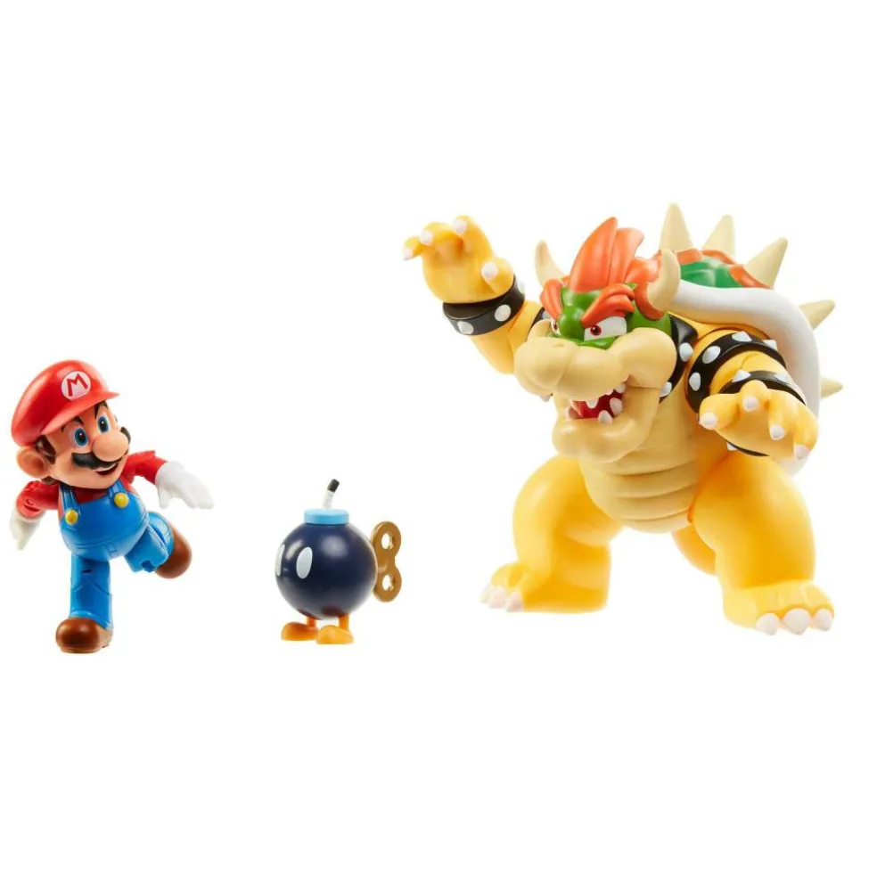 Nintendo Mario vs. Bowser Diorama Set (Wave 1)