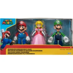 Nintendo Super Mario 4 3 pack Mushroom Kingdom Diorama Set