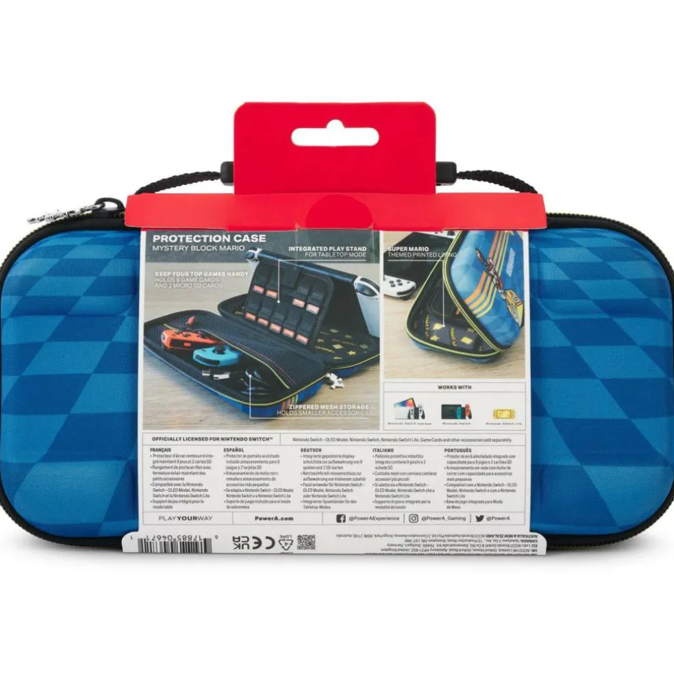 Nintendo Switch Mario Mystery Block Protection Case