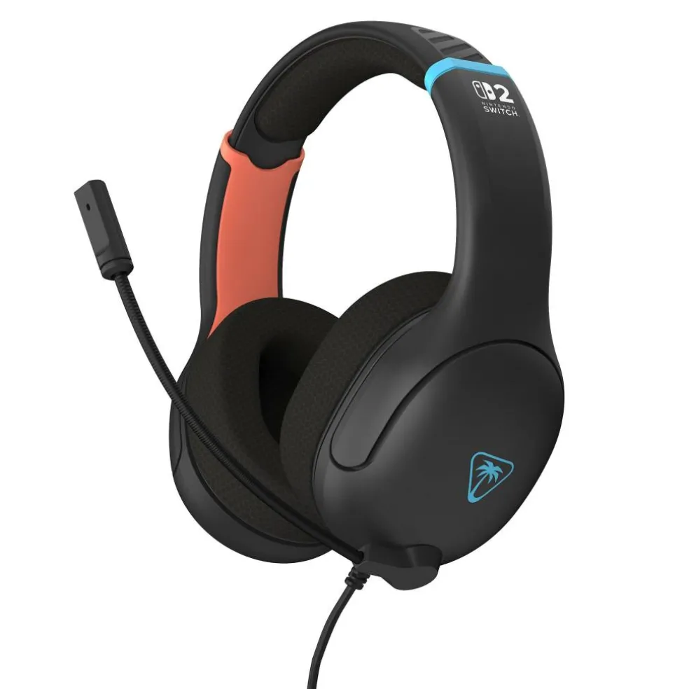 NS2 Turtle Beach® Airlite™ Fit Wired Gaming Headset – Charcoal Black for Nintendo Switch™ 2