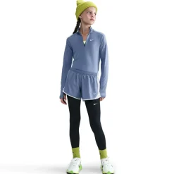 Older Girls DRI-FIT Long Sleeve Half Zip