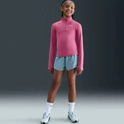 Older Girls DRI-FIT Long Sleeve Half Zip