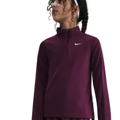 Older Girls DRI-FIT Long Sleeve Half Zip