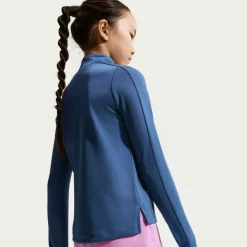 Older Girls DRI-FIT Long Sleeve Half Zip
