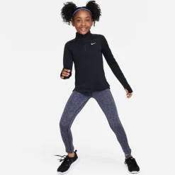 Older Girls DRI-FIT Long Sleeve Half Zip