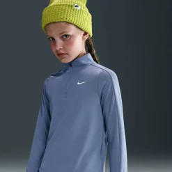 Older Girls DRI-FIT Long Sleeve Half Zip
