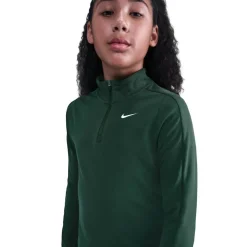 Older Girls DRI-FIT Long Sleeve Half Zip